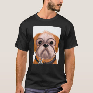 For Cute Dog Puppie Fan In Dog Style 1 T-Shirt