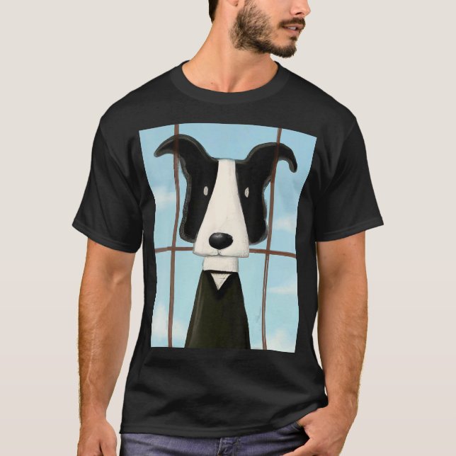 For Cute Dog Puppie Fan In Dog Style 95 T-Shirt (Front)