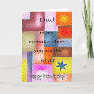 For dad card