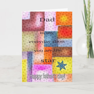 For dad card