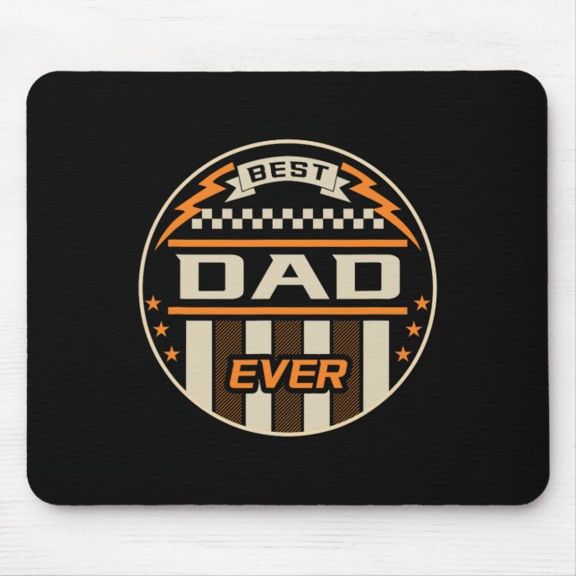 For Dad - Fathers Day Daddy Funny Fathers Day Gift Mouse Mat (Front)