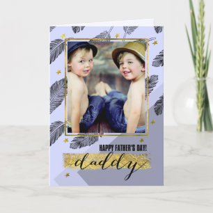 For Daddy on Father's Day Customisable Photo Cards