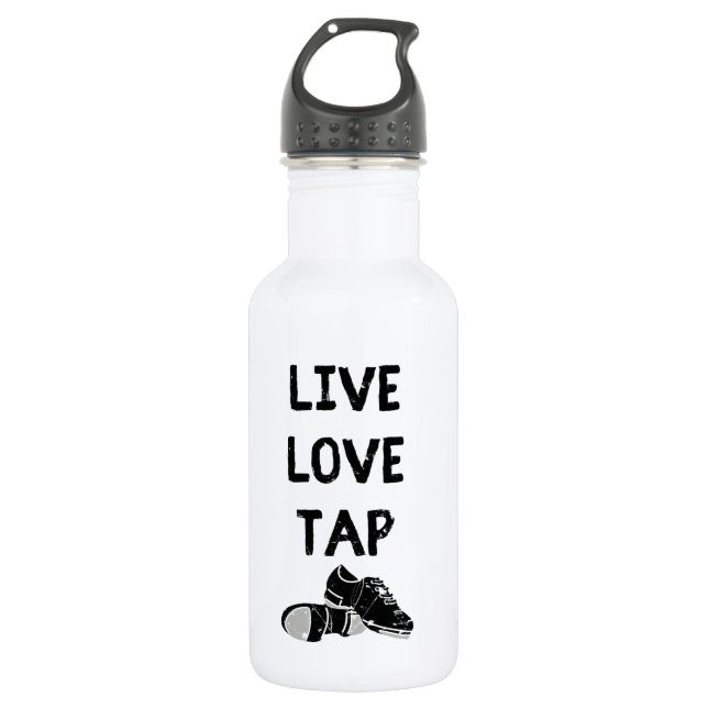 For Dancers Live Love Tap 532 Ml Water Bottle (Front)