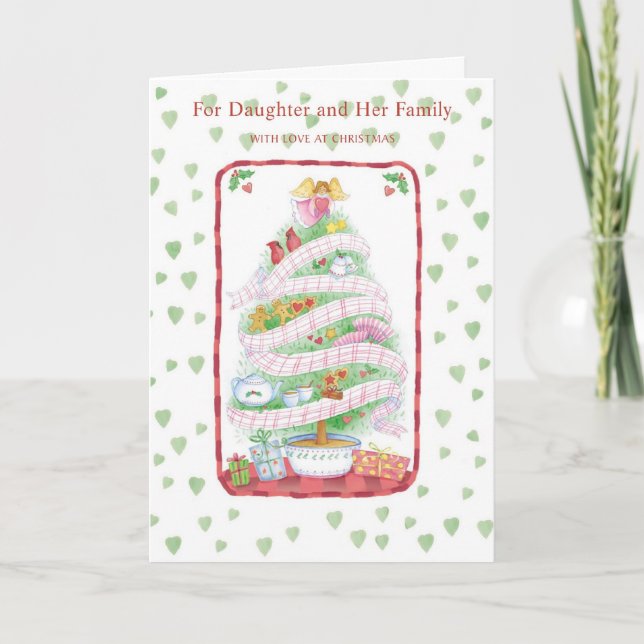 For Daughter and Her Family Holiday Card (Front)