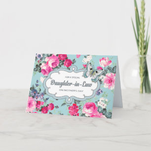 For Daughter in Law on Mother's Day Greeting Cards