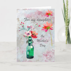 For Daughter on Mother’s Day  Card