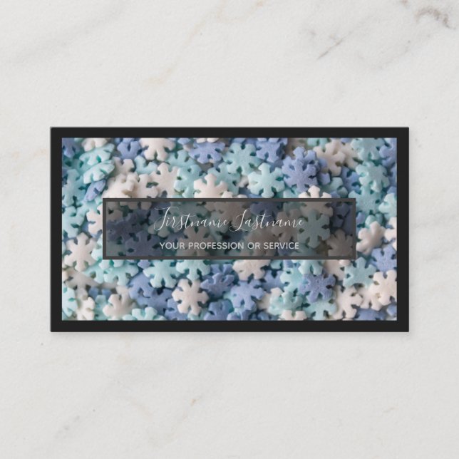 For delicious sweets bakery and pastry shop busine business card (Front)