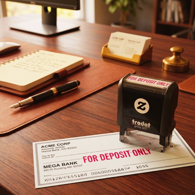 For Deposit Only  Self-inking Stamp (Creator Uploaded)