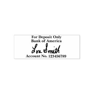 Accounting Rubber Stamps Self Inking Stamps Zazzle UK