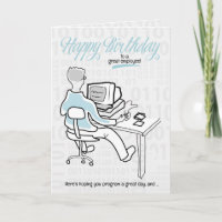for Employee Funny Birthday Computer Guy