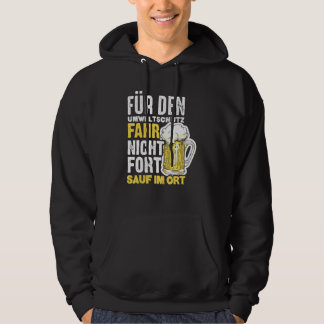 For Environmental Protection Drive Not Forth Sauf  Hoodie