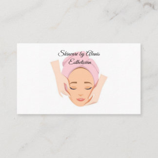For estheticinas business card