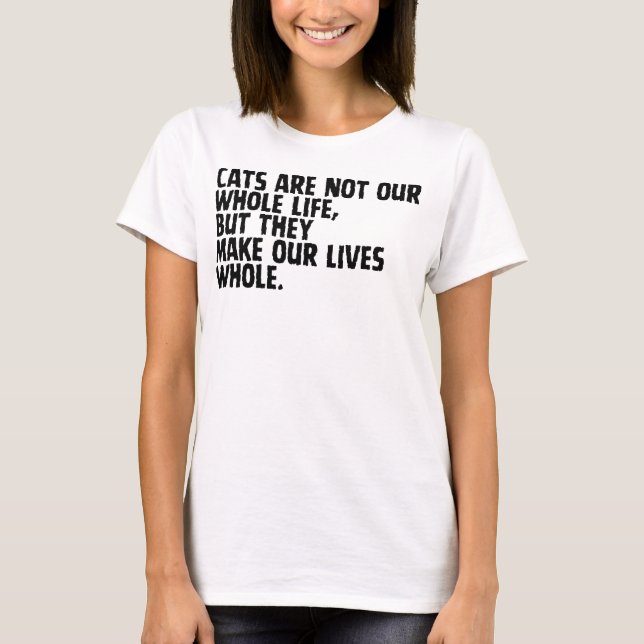 For Every Cat-titude T-Shirt (Front)