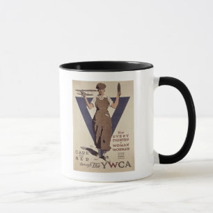 For Every Fighter a Woman Worker Mug