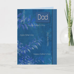 For Father on Father's Day  Card