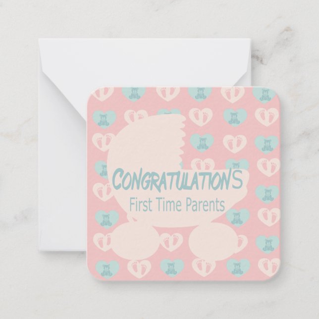For First Time Parents Card (Front)