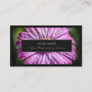 For floral experts and professional florists business card