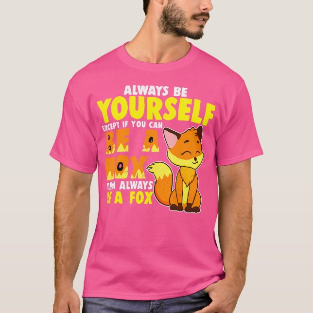 For Fox Lovers T-Shirt (Front)