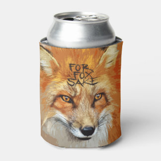For Fox Sake Design Can Cooler