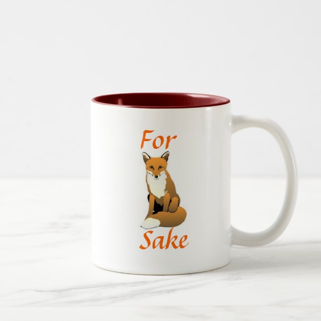 For Fox Sake Mug (Right)