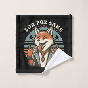 For Fox Sake Wash Cloth
