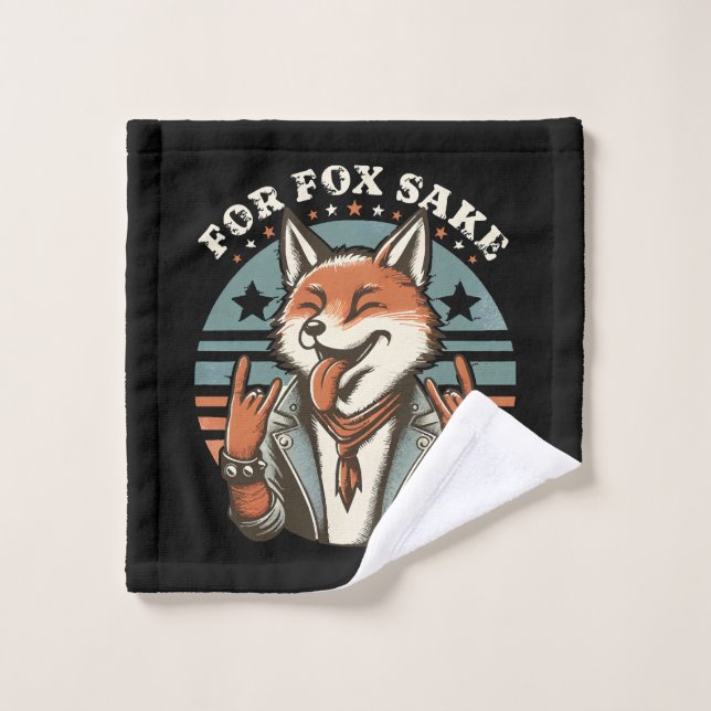 For Fox Sake Wash Cloth (Wash Cloth)