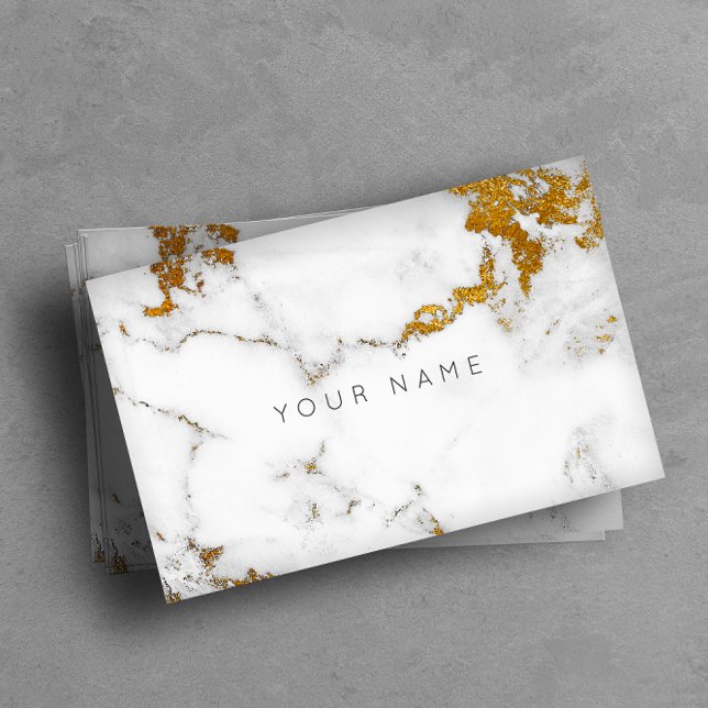 For Gaayu Golden White Grey Marble Vip Business Card ( Golden White Gray Marble Vip Business Card)