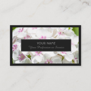 For garden experts and professional florists business card