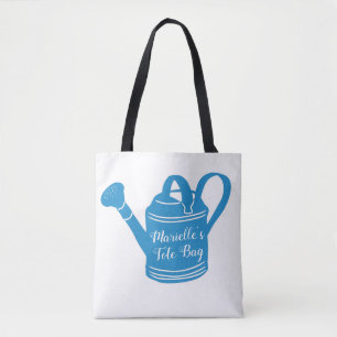 For Gardeners Custom Personalised Watering Can Tote Bag