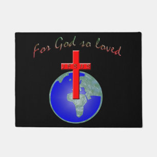 For God so loved Doormat
