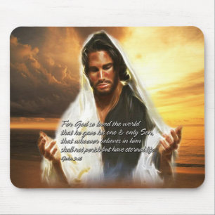 For God so Loved the World 1 Mouse Mat