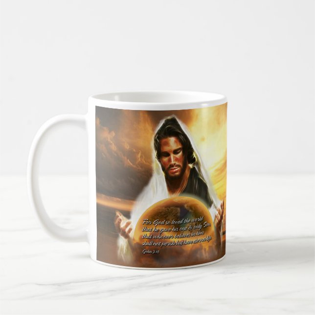 For God so Loved the World 2 Coffee Mug (Left)