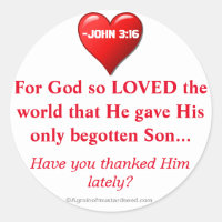 For God so loved the world John 3:16