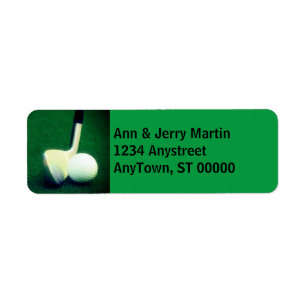 for golfers golf ball on green