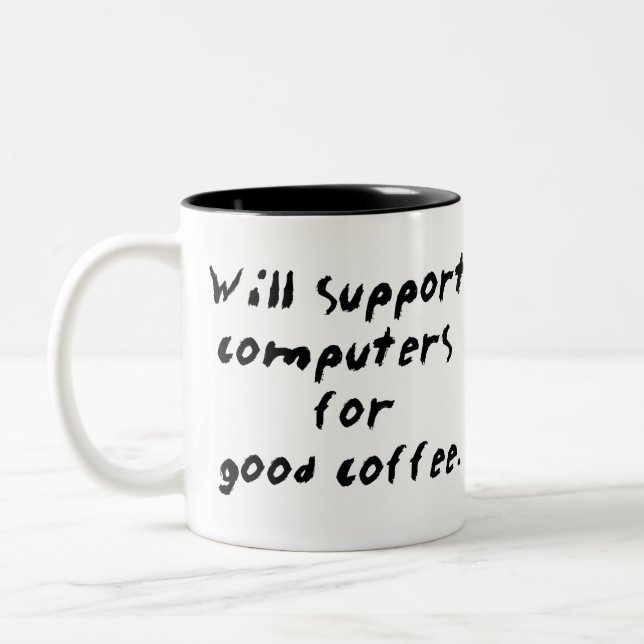 ... for good coffee Mug (Left)