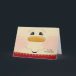 For Granddaughter Christmas Happy Snowman Face Holiday Card<br><div class="desc">Send a sweet Christmas greeting to a young Granddaughter that she is sure to love with this adorable close up of a happy Snowman face. Partial graphic courtesy of Trina Clark.</div>