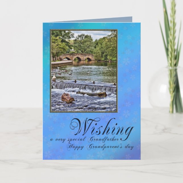 For grandfather on Grandparents day Card (Front)