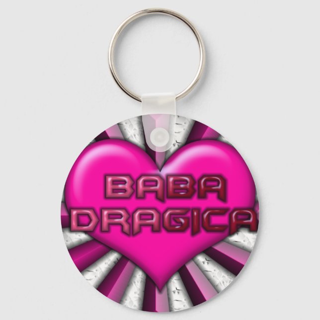 For Grandma Key Ring (Front)