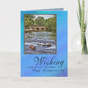 For grandma on Grandparents day Card