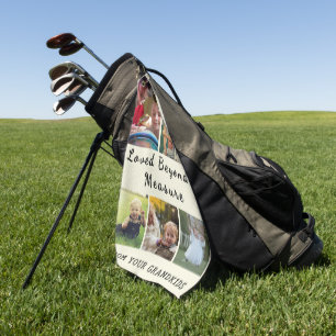 For Grandpa & Grandma – Loved Beyond Measure Golf Towel
