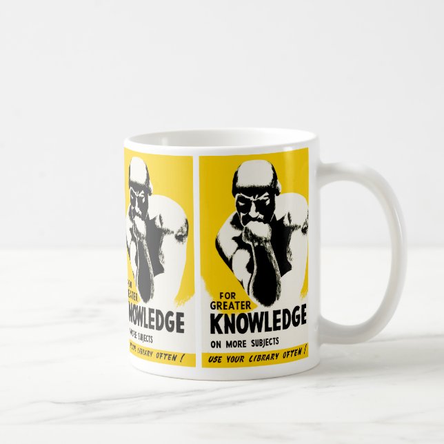 For Greater Knowledge Coffee Mug (Right)
