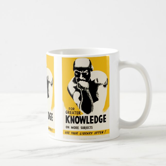 For Greater Knowledge Coffee Mug (Right)