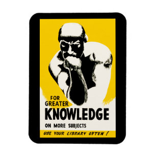 For Greater Knowledge Magnet