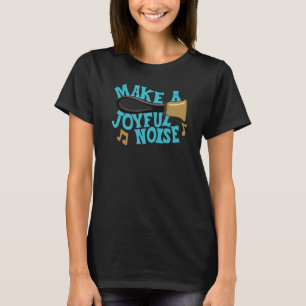 For Handbell Choir Ringers Make A Joyful Noise Gra T-Shirt