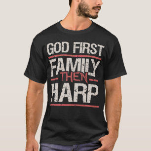 for Harp Players Musical Instrument T-Shirt