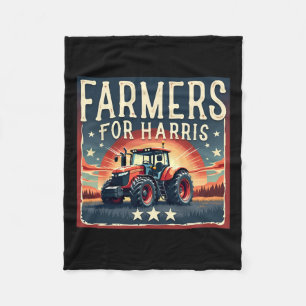 For Harris Kamala Harris Wheimer 2024 President Ca Fleece Blanket