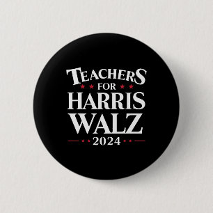 For Harris Walz 2024 Shirt Kamala Tim Waltz  6 Cm Round Badge