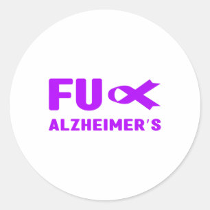 For Heimers Shirt, For Dementia, Heimers Awareness Classic Round Sticker