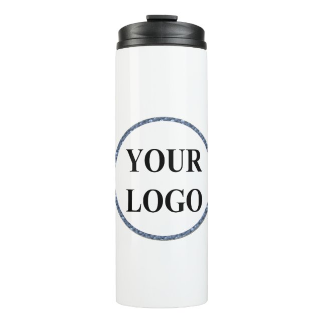 For Her Mama New Mum Mother ADD YOUR LOGO HERE  Thermal Tumbler (Front)