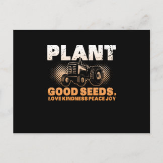 for her my tractor is sexy,farmers gift postcard